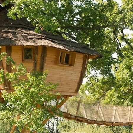 Cabane Perchee Dans Les Arbres Saint-Hilaire-en-Morvan Kültér fotó