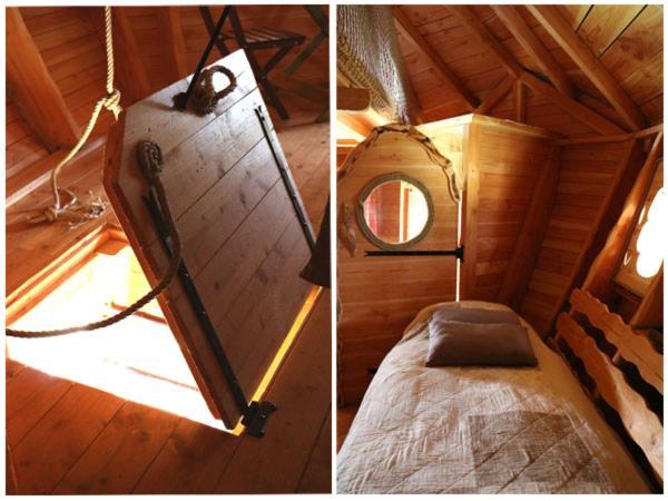 Cabane Perchee Dans Les Arbres Saint-Hilaire-en-Morvan Kültér fotó