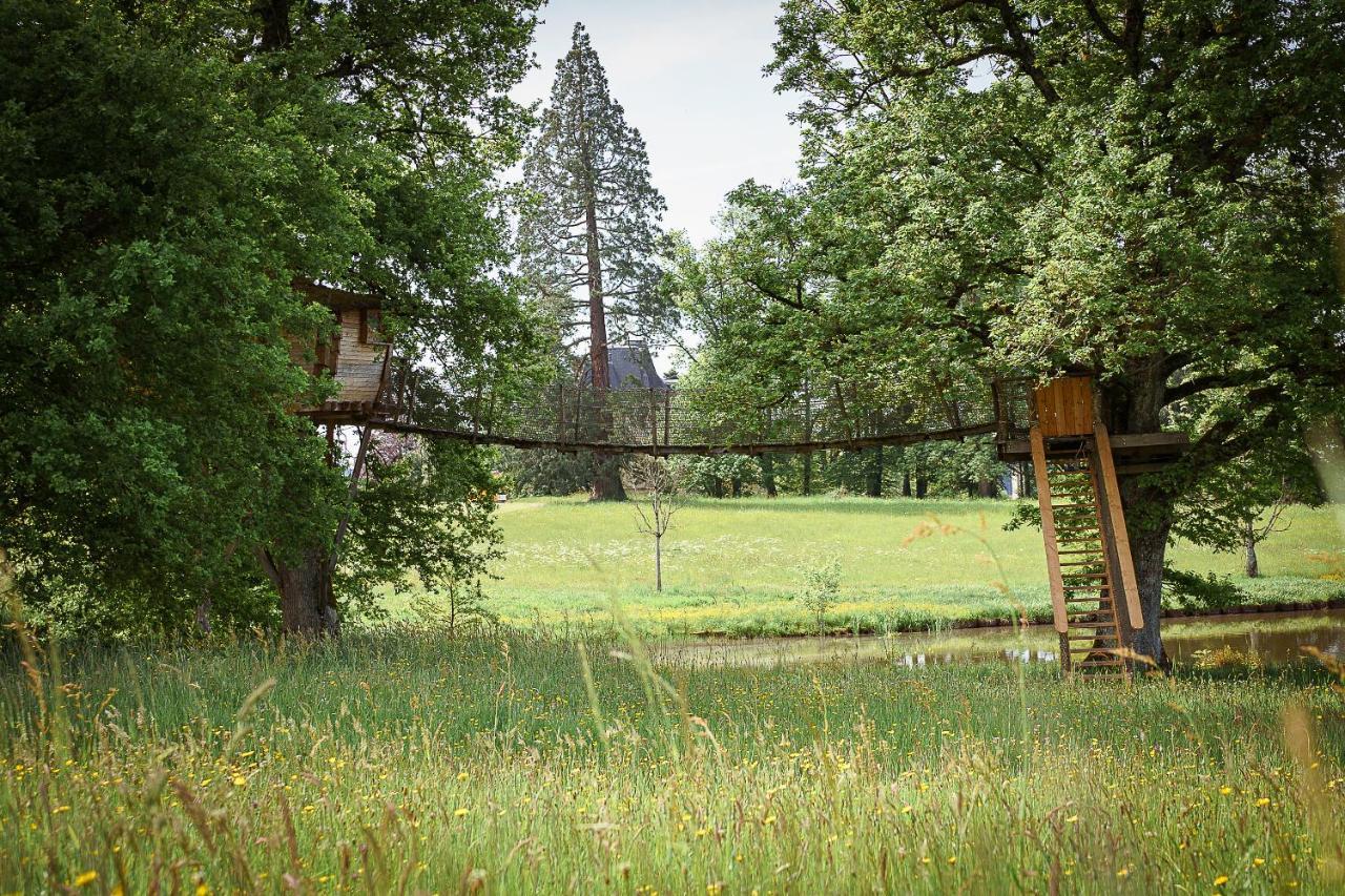 Cabane Perchee Dans Les Arbres Saint-Hilaire-en-Morvan Kültér fotó