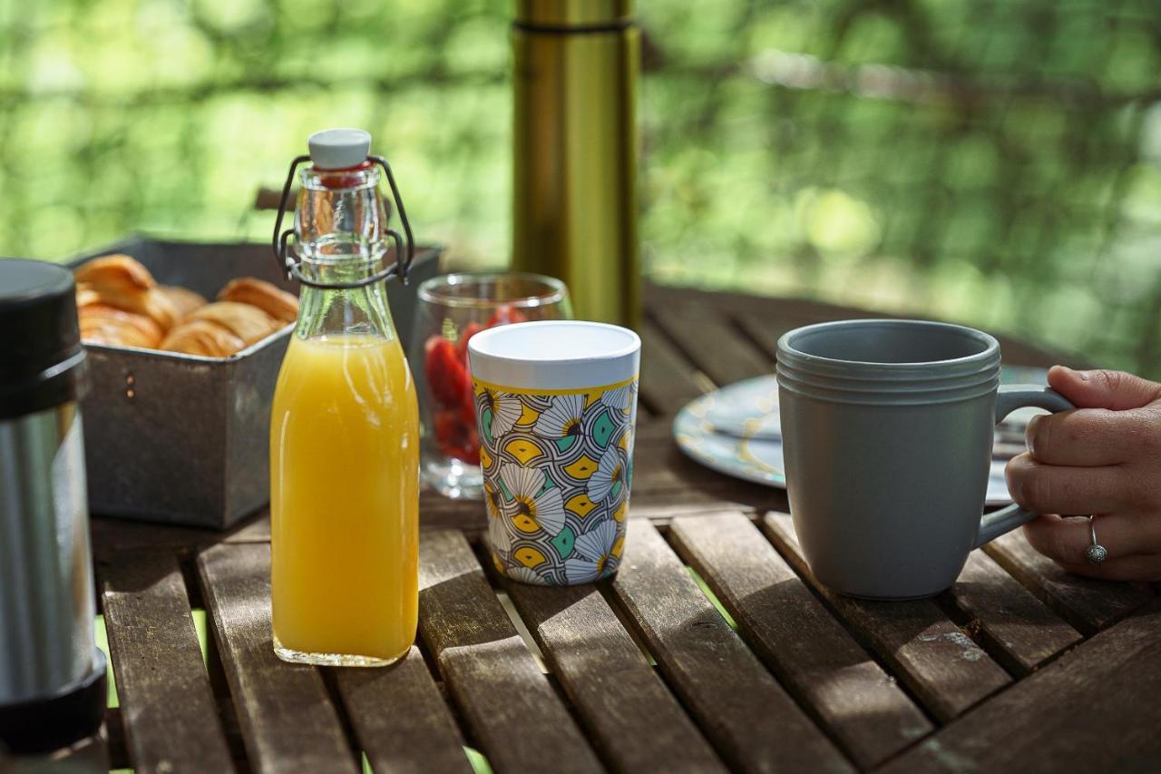 Cabane Perchee Dans Les Arbres Saint-Hilaire-en-Morvan Kültér fotó